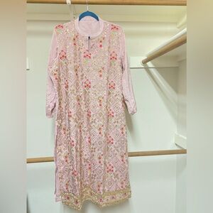 Indian salwar suit in nice light pink
